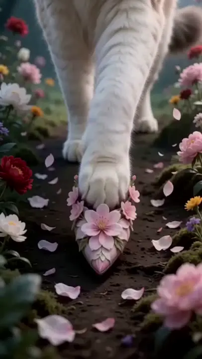Pet video template preview