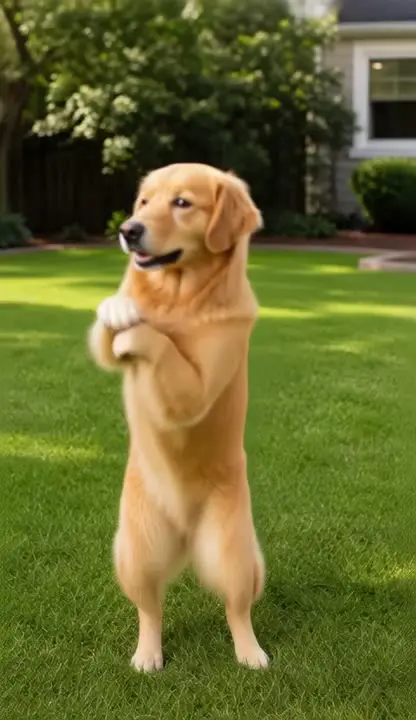 Pet video template preview